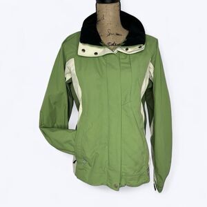 Vintage LL Bean Jacket Womens Sz S Green 3-in-1 Outer Shell Only Ripstop Outdoor
